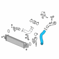 OEM Honda Hose, Intclr Outlet Diagram - 17292-5BF-A01