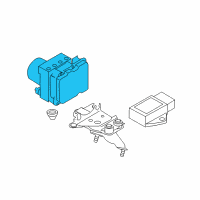OEM Infiniti Actuator & Ecu Assy, Aniti-Skid Diagram - 47660-1WZ1A