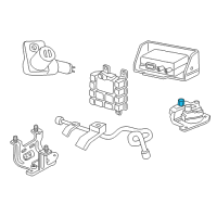 OEM 1999 Dodge Dakota Valve-Proportioning Diagram - 5011623AA