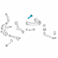 OEM 2010 Lincoln MKZ Upper Control Arm Mount Bolt Diagram - -W500525-S439