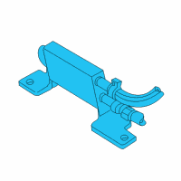 OEM Ford Explorer Power Steering Cooler Diagram - 1L2Z-3D746-BA