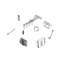 OEM 2007 Chevrolet Aveo Spark Plug Diagram - 96130723