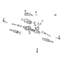 OEM Chevrolet Cruze Gear Assembly Mount Bolt Diagram - 11612107