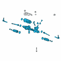 OEM 2019 Chevrolet Cruze Gear Assembly Diagram - 39119250