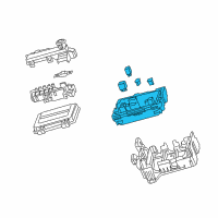 OEM 2019 Cadillac ATS Fuse & Relay Box Diagram - 84014012