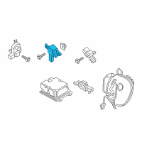 OEM 2020 Ford SSV Plug-In Hybrid Side Sensor Diagram - HS7Z-14B345-AA