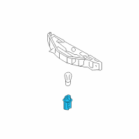 OEM 2019 Hyundai Accent Bulb Holder Assembly Diagram - 92730-F9000