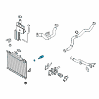 OEM Scion iA Temperature Sensor Diagram - 89422-WB002