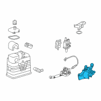 OEM GMC Terrain Pump Asm-Secondary Air Injection (W/ Bracket) Diagram - 12634644