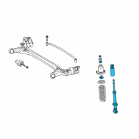 OEM 2004 Toyota Matrix Strut Diagram - 48530-A9540