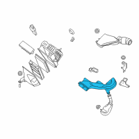 OEM 2008 Nissan Sentra Duct-Air Diagram - 16554-ET80A