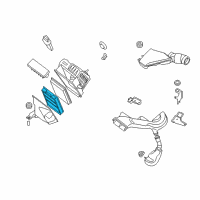 OEM Nissan Sentra Case Diagram - 16563-ET80A