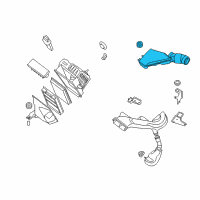 OEM Nissan Sentra Pipe Assembly Air Diagram - 16576-ET80A