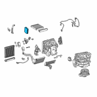 OEM Toyota 4Runner Amplifier Diagram - 88650-35460