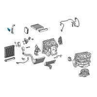 OEM 2022 Toyota 4Runner Aspirator Diagram - 88897-32090
