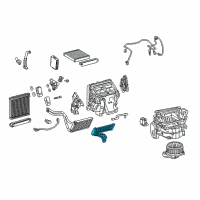 OEM 2021 Toyota 4Runner Heater Element Diagram - 87710-60030