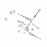 OEM 2008 Ford Focus Tube Diagram - 1S4Z-3K762-CA