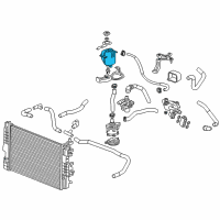 OEM 2014 Chevrolet Spark EV Reservoir Diagram - 94517179