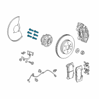 OEM 2017 GMC Canyon Bolt/Screw-Front Wheel Hub Diagram - 84141647