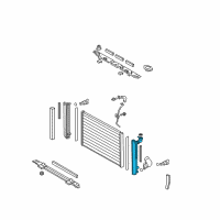 OEM 2007 Lexus RX350 Tank, Upper Diagram - 16441-0P181