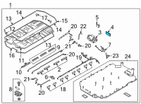 OEM 2022 Hyundai Ioniq 5 Battery Box Diagram - 375A0CV000