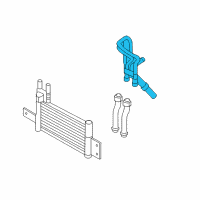 OEM 2013 Hyundai Equus Tube Assembly-Oil Cooler Diagram - 25470-3M400