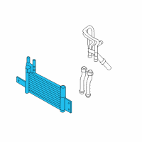 OEM Hyundai Equus Cooler Assembly-Oil Diagram - 25460-3N000