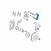 OEM 2011 Toyota Camry Carrier Diagram - 47722-33340