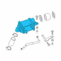 OEM Infiniti Q50 Charge Air Cooler Diagram - 14461-5CA0C