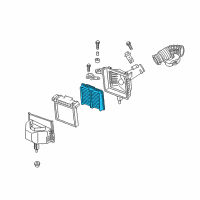 OEM Infiniti Element Assembly-Air Diagram - 16546-EJ70A