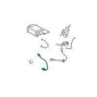 OEM 2008 Toyota Yaris Front Oxygen Sensor Diagram - 89467-52020