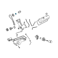 OEM Mercury Marauder Camshaft Gear Diagram - F8ZZ-6256-AA