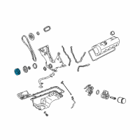 OEM 2002 Ford Mustang Pulley Diagram - F6ZZ-6312-AB