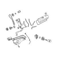 OEM 2003 Ford Mustang Dipstick Diagram - 1L3Z-6750-AA