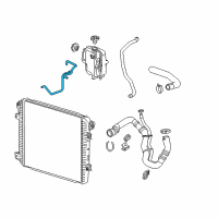 OEM 2019 Chevrolet Silverado 2500 HD Inlet Hose Diagram - 84249765