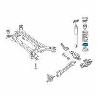 OEM Chrysler Voyager ISOLATOR-Spring Seat Diagram - 68218024AB