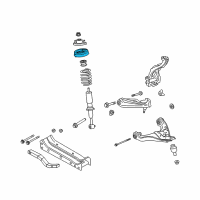 OEM Ford Explorer Sport Trac Spring Insulator Diagram - 6L2Z-5415-B