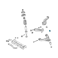 OEM Ford Torsion Bar Nut Diagram - -W710796-S441