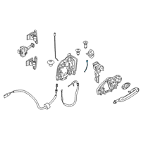 OEM BMW M8 LOCKROD, LEFT Diagram - 51-21-7-428-537