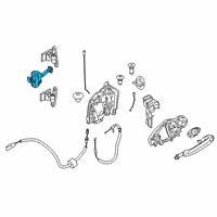 OEM BMW M8 FRONT DOOR BRAKE Diagram - 51-21-7-418-076