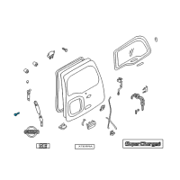 OEM Infiniti Stud-Ball Back Door Stay Diagram - 90456-7Z010