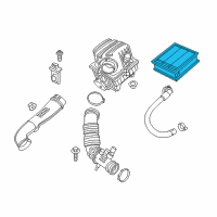 OEM 2018 Jeep Compass Filter-Air Diagram - 68247339AA