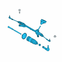 OEM 2016 Ford Fiesta Gear Assembly Diagram - C1BZ-3504-M