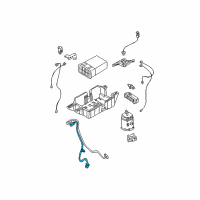 OEM 2002 Hyundai XG350 Sensor-Crankshaft Angle Diagram - 39310-39010