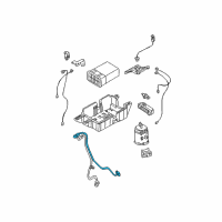 OEM 2004 Hyundai XG350 Sensor-Camshaft Position Diagram - 39310-39110