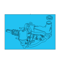 OEM Nissan Rogue Control-Assembly Brake Diagram - 46007-4BC3B