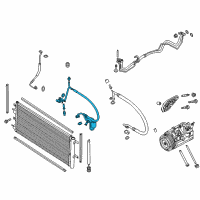 OEM 2015 Lincoln MKZ Hose & Tube Assembly Diagram - DG9Z-19972-B
