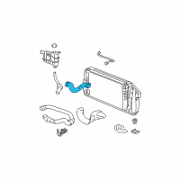 OEM 2006 Lincoln Navigator Upper Hose Diagram - 4L1Z-8260-AA