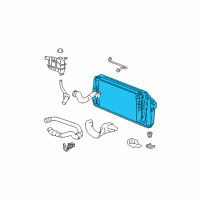 OEM 2005 Ford Expedition Radiator Diagram - 6L3Z-8005-C