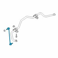 OEM 2016 Dodge Dart Link-STABILIZER Bar Diagram - 68164037AA